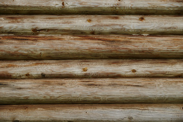 Naklejka premium background texture old wood wall log
