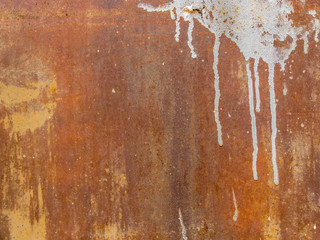 abstraction texture drawings rust on metal and peeling paint