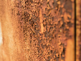 abstraction texture drawings rust on metal and peeling paint