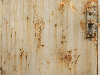 abstraction texture drawings rust on metal and peeling paint