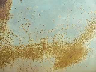 abstraction texture drawings rust on metal and peeling paint
