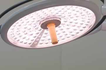 surgical lamps in operation room