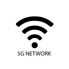 5G Design Logo Concept. Network Logo - Vector - Vector