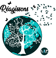 Fototapeta premium reagisson sauvez la terre ecologie
