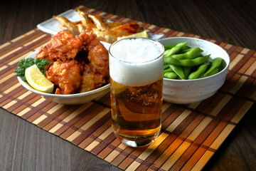 ビールとおつまみ