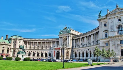 Deurstickers Heldenplatz, Hofburg, Wien © Franz Gerhard