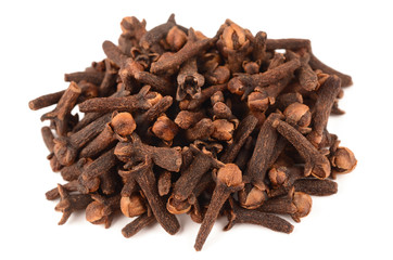 cloves on a white background