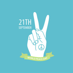 Fototapeta premium International peace day