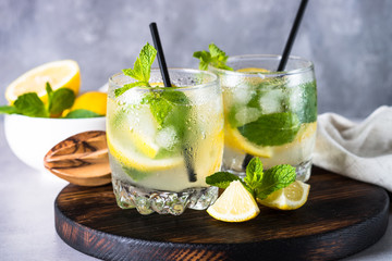 Lemonade summer cold drink.