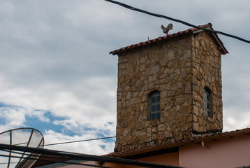 Sao Joao Del Rei, Minas Gerais: View of the old town with beautiful houses