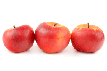 apple on a white background