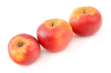 Fototapeta na wymiar apple on a white background