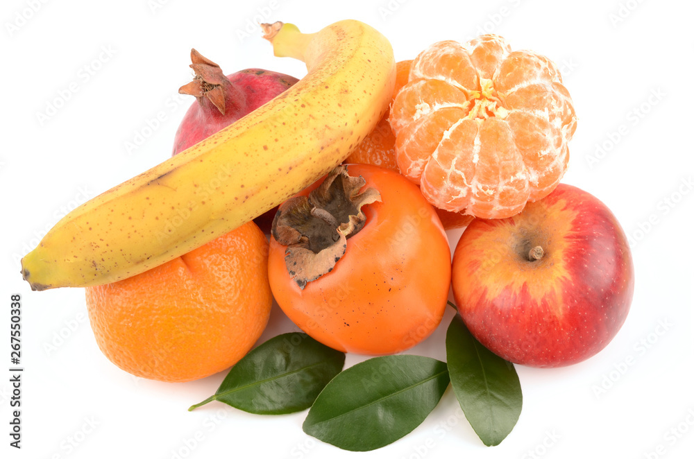 Canvas Prints fruit on a white background