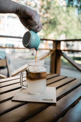 Cold coffee
