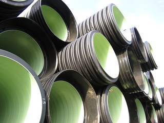 plastic water pipes