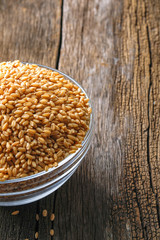 indian wheat grain ,  Wheat grain in bowl