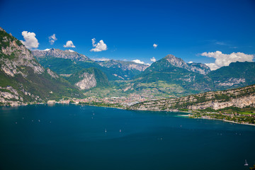 Fototapeta premium the north of Garda lake