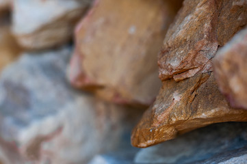 Different perspectives and angles of rocks.
