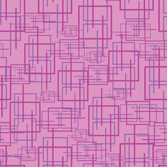 Beautiful abstract geometric vector seamless pattern background. Perfect use for fabric, scrap-booking, gift-wrap, wallpaper projects, and much more surfaces.