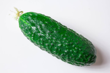 Cucumber isolated on white background
