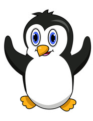 Cute penguin cartoon