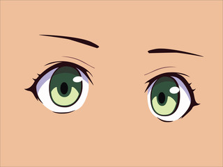 anime eyes