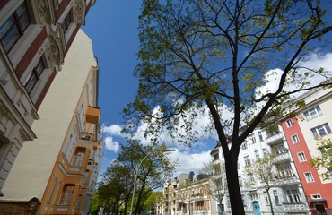 Spring Impressions from Berlin Steglitz from April 19, 2017, Germany