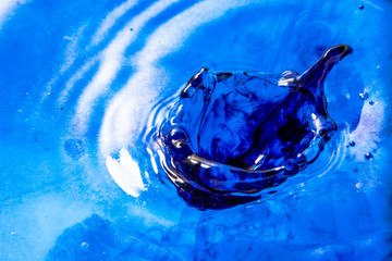 Water drops on colorful background 26