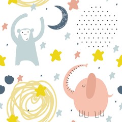 Cute safari animals.