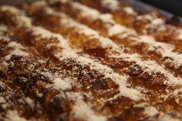 closeup of cake
