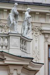 baroque palace (upper belvedere) in Vienna (Austria)