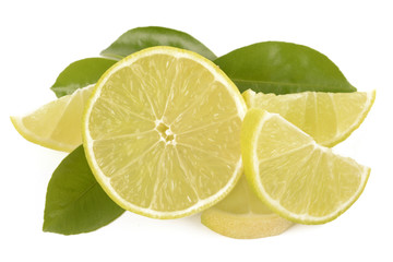 fresh ripe lime