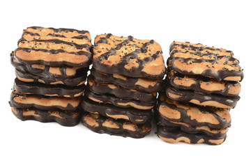 biscuits with chocolate