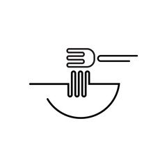  Spaghetti pasta icon vector illustration