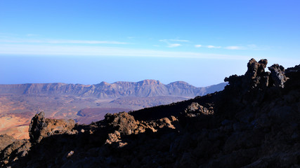 Obraz premium Vulcano Crater