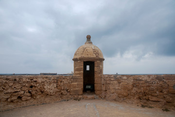 Muralla del castillo de Santa Catalina, Cádiz