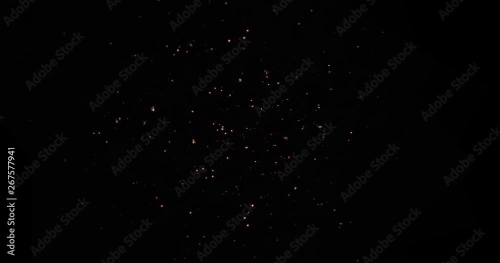 Canvas Prints explosion and fireballs. particles moving around. high speed footage 4k vfx element
