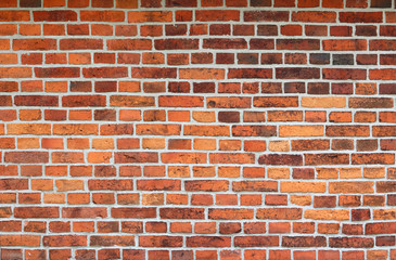 aged red brick stone wall