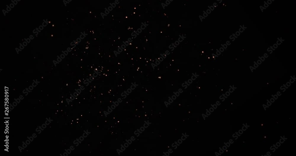 Canvas Prints explosion and fireballs. particles moving around. slow motion footage 4k vfx element