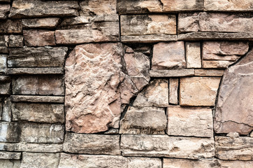 stone stacked wall background