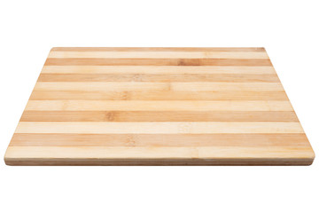 bamboo cutting board, combined, horizontal layout, on a white background