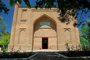Obraz premium The ancient Karahan Mausoleum, Taraz city, Kazakhstan