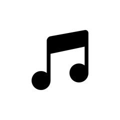 Music vector icon. This icon use for admin panels, website, interfaces, mobile apps