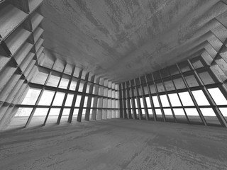 Abstract geometric concrete architecture background