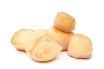 Grilled scallops