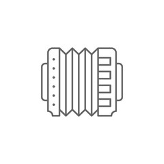 Accordion, Holland icon. Element of Holland icon. Thin line icon for website design and development, app development. Premium icon