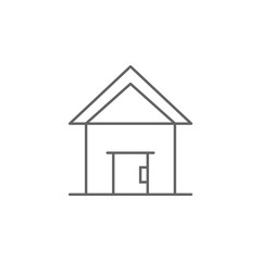 House, Holland icon. Element of Holland icon. Thin line icon for website design and development, app development. Premium icon