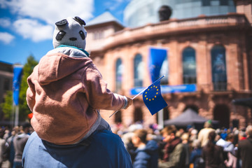 Pulse of Europe in Mainz, Germany