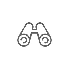Theatre binoculars icon. Element of theatre icon. Thin line icon for website design and development, app development. Premium icon