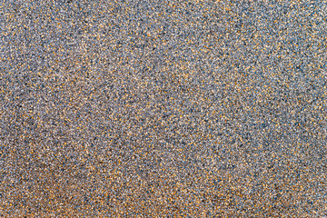 Close up gravel background with empty space